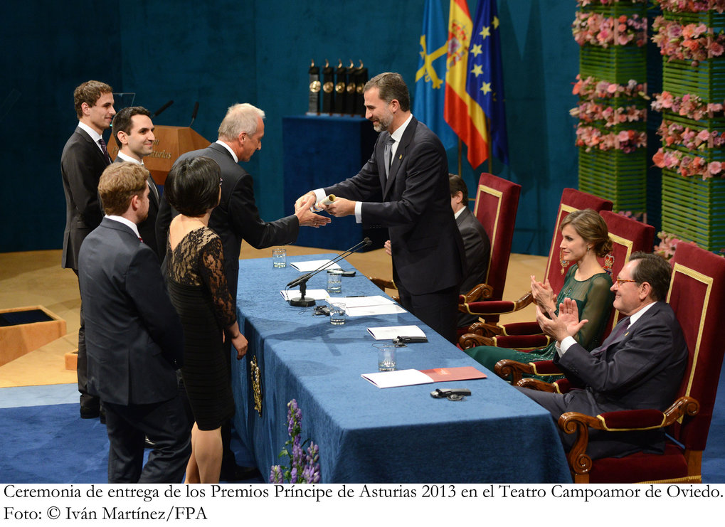 Prinz-von-Asturien-Preis für Internationale Zusammenarbeit (2013)